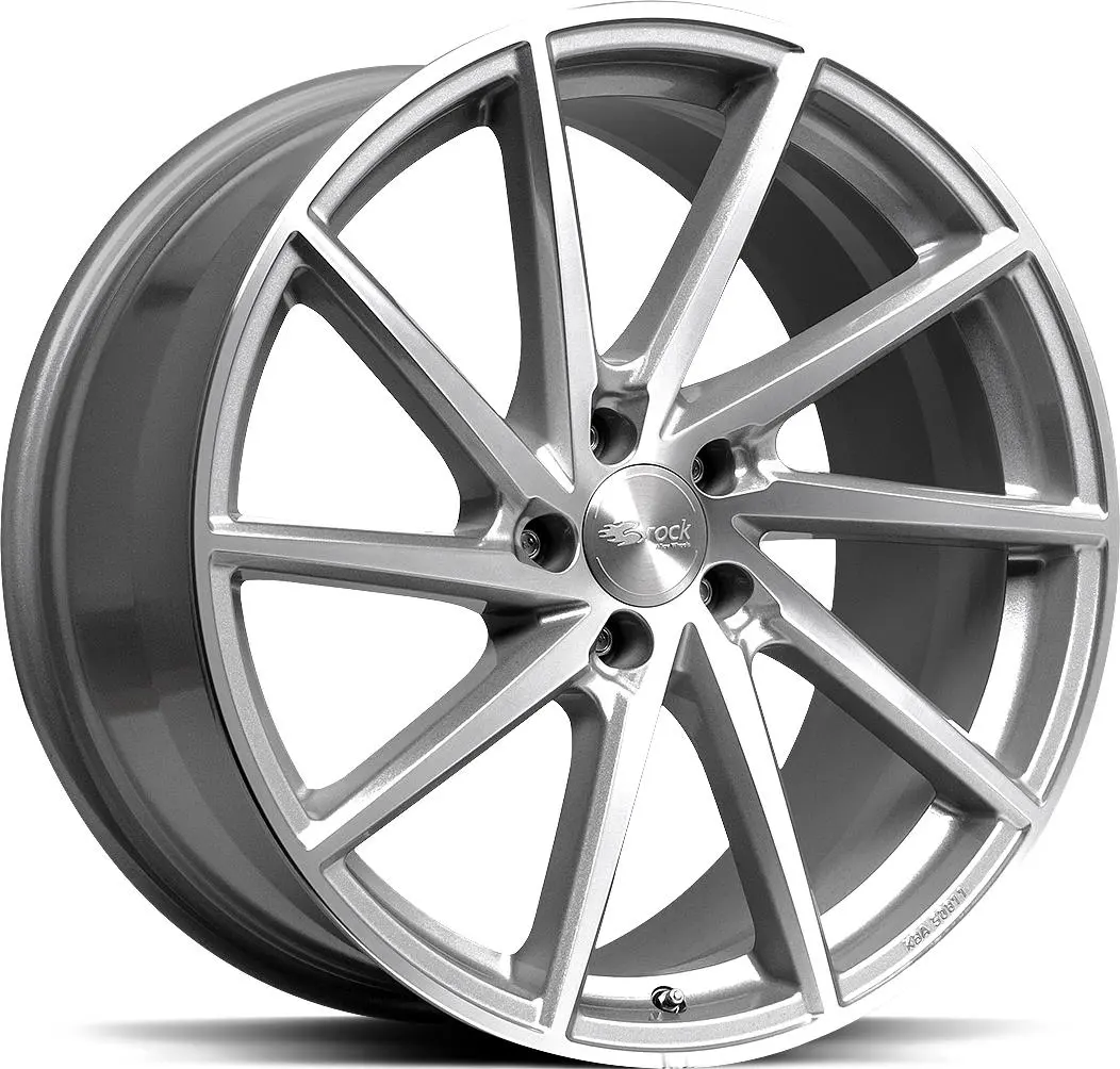 Brock BROCK B37C Crystal Silv Pol 9.5R20