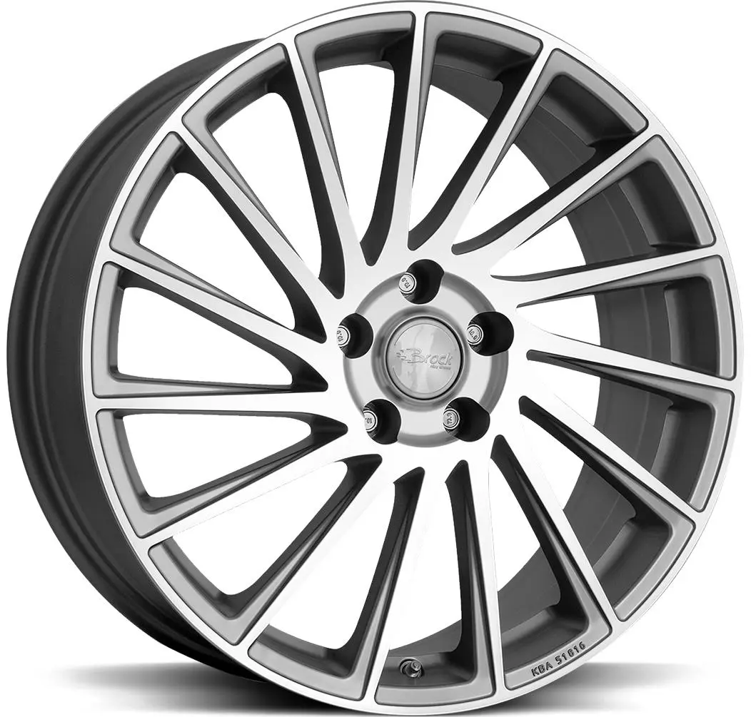 Brock BROCK B39 Ferric Grey Pol 7.5R19
