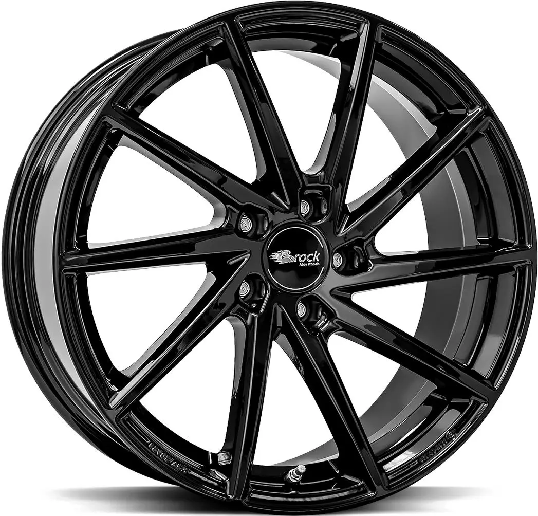 Brock BROCK B37 Shiny Black 8.5R19