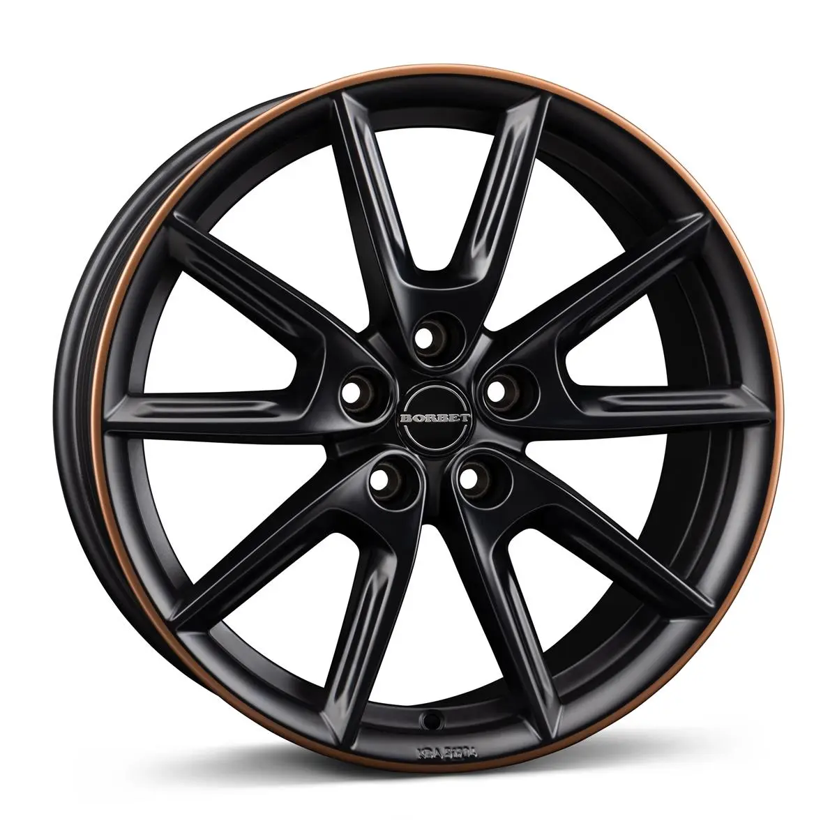 Borbet BORBET LX18 black matt rim copper 8R18