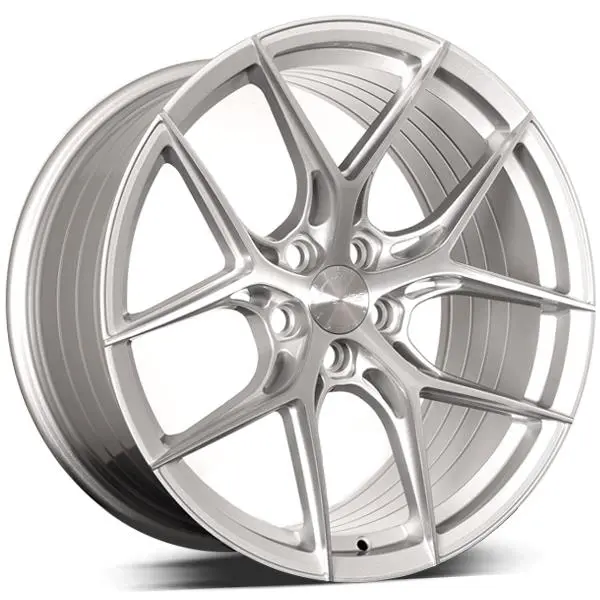 ABS ABS F5 SILVER/BRUSHED FACE 8.5R20