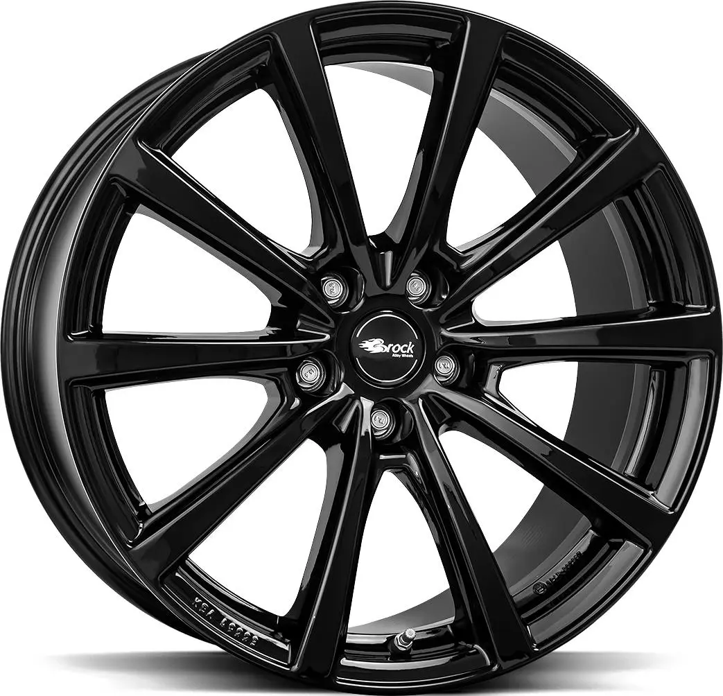 Brock BROCK B32 Shiny Black 9.5R20