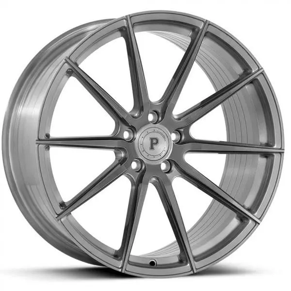 Platinum-Wheels Platinum FFR1 - Carbon Grey/Brushed (SET) 10R20