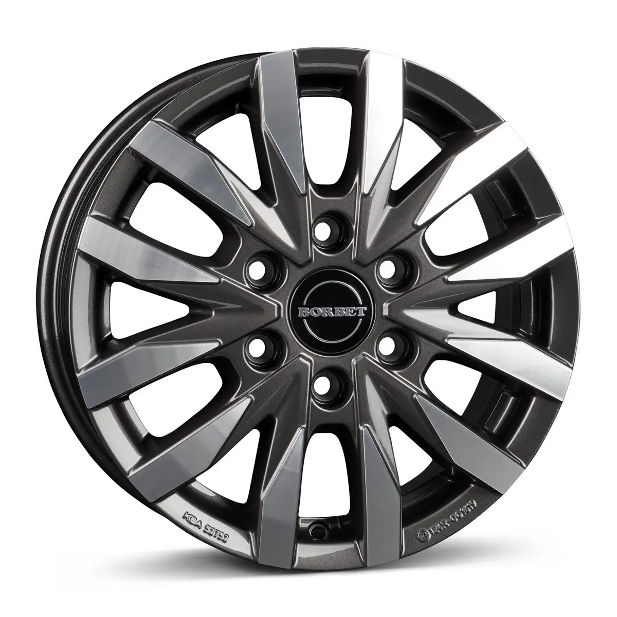 Borbet BORBET CW6 Mistral Anthracite Gloss Pol 7.5R18