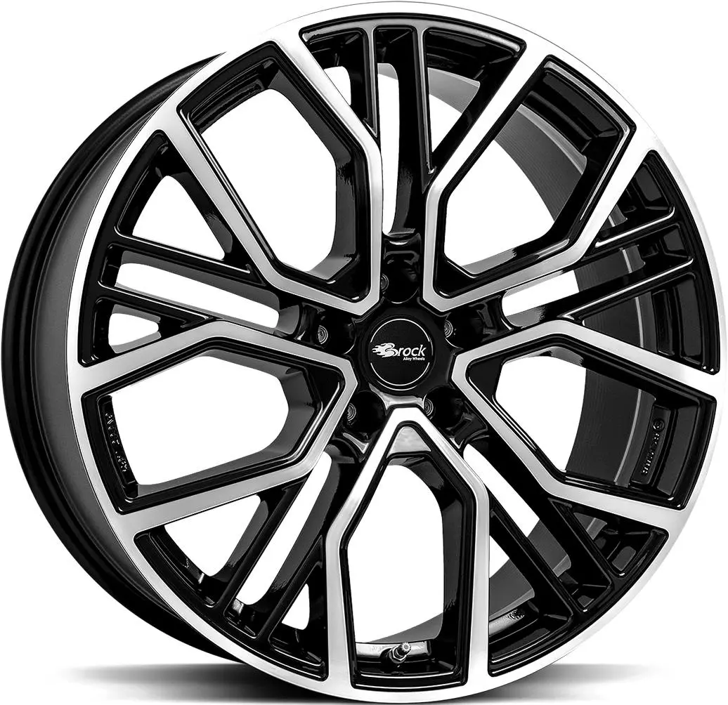 Brock BROCK B41 Black Full Pol 10.5R22