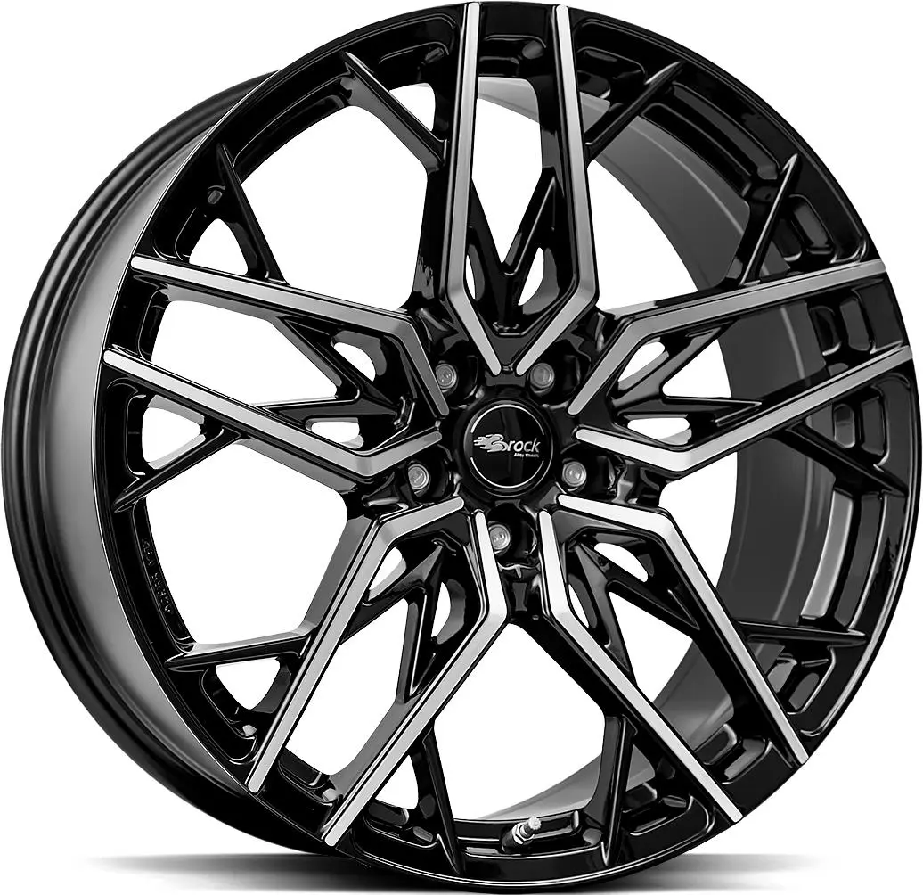 Brock BROCK B44 Black Full Pol 8.5R20
