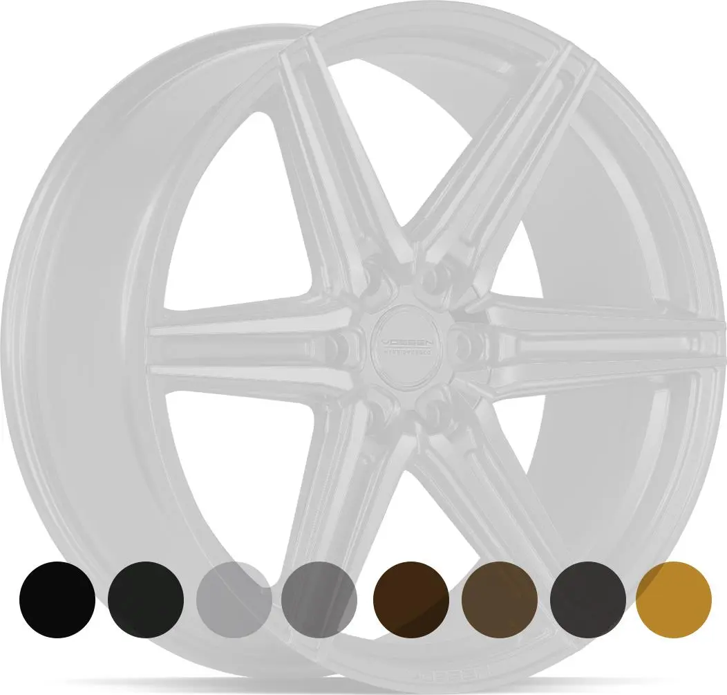 Vossen VOSSEN HF6.2 Brush Matt Black 10R24