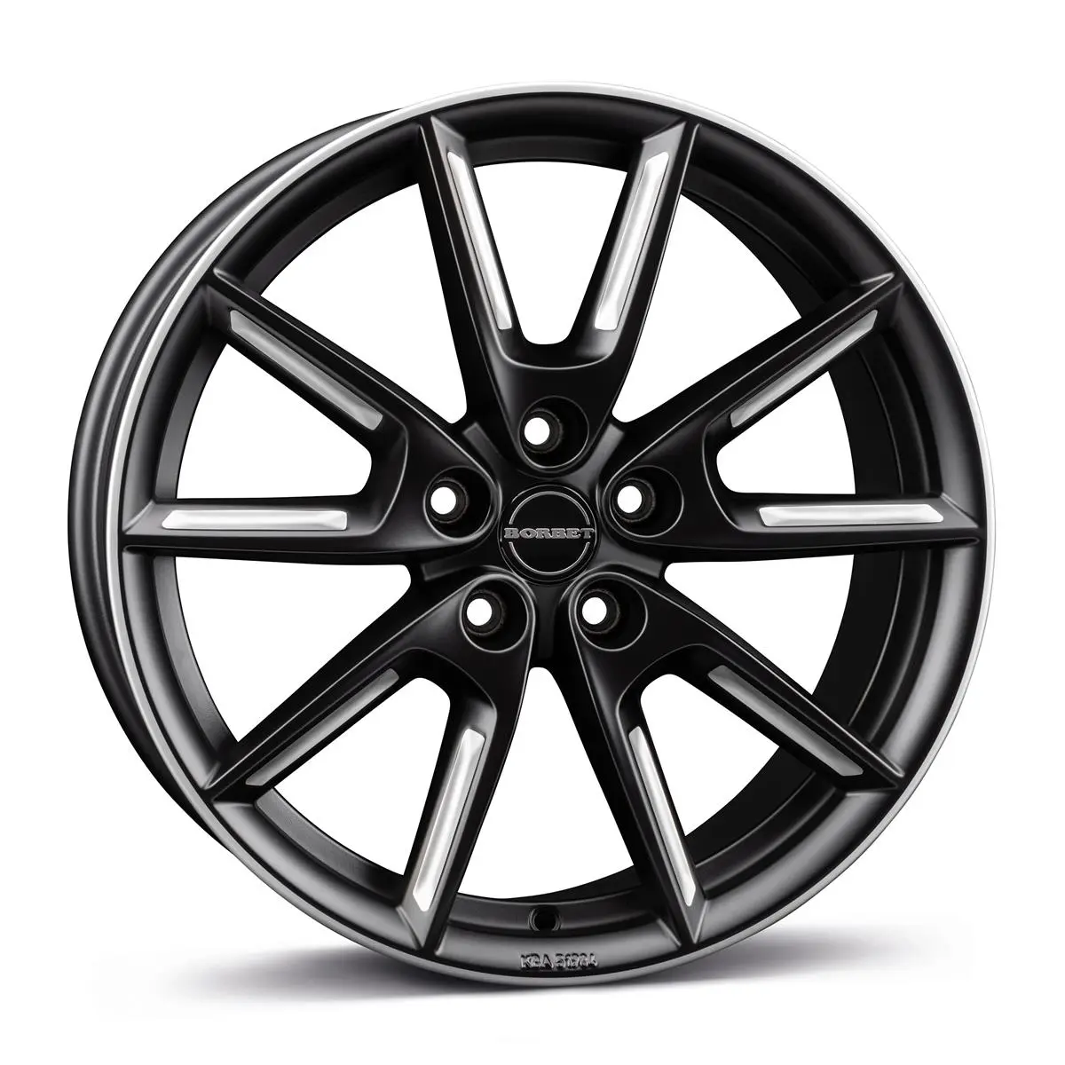 Borbet BORBET LX18 Black Matt Silv Spoke Rim 8R18