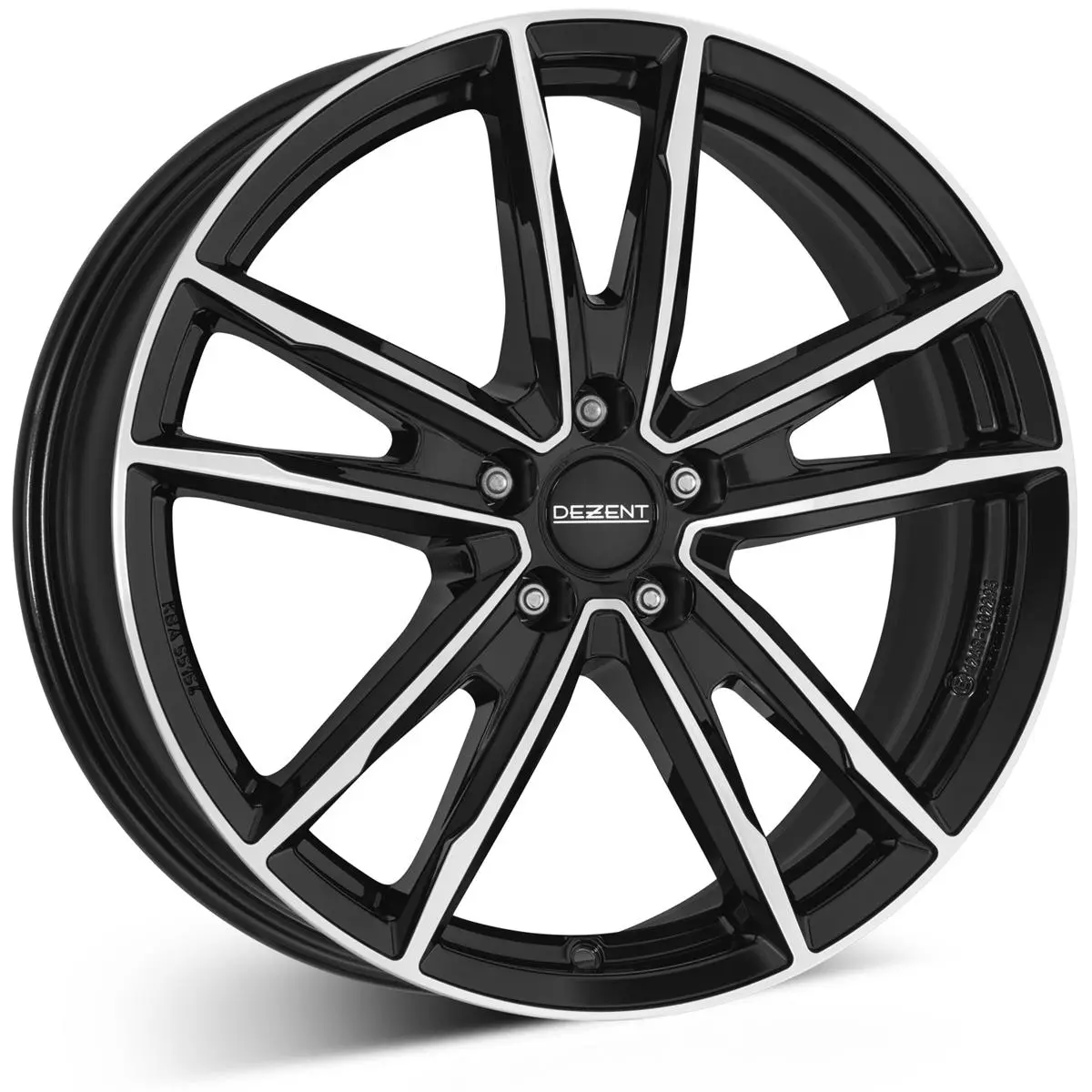 Dezent DEZENT KF dark Black/polished 7.5R18