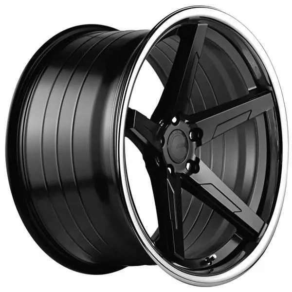 ABS ABS F55 BLACK / SS LIP | Lackfel 8.5R19